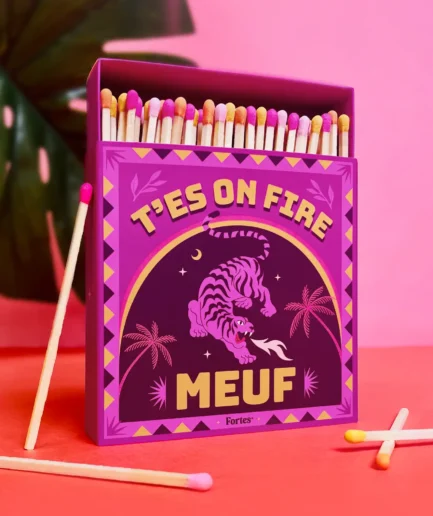 T'es on fire meuf ! - Les allumettes XXL