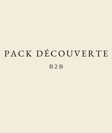 Pack découverte B2B