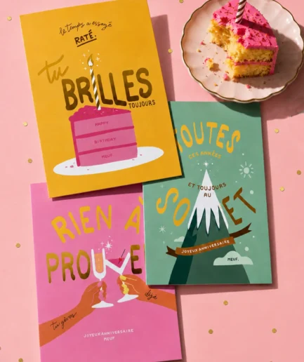 Happy Birthday Meuf - Les 3 Cartes